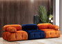 Atelier Del Sofa Bubble L1 Sofá de 1 Plaza Naranja 95x95x75 cm